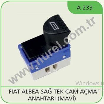 FIAT CAM ACMA KAPAMA ANAHTARI SAG MAVI ALBEA