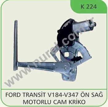 FORD ÖN CAM KRIKOSU SAG  (MOTORLU)TRANSIT 01> V-184 / V-347-V348
