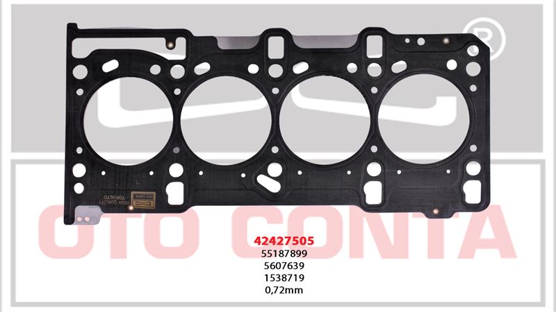FIAT SILINDIR KAPAK CONTASI (69,60MM) DOBLO PALIO EGEA ALBEA PUNTO 1,3 MULTIJET 16V 1,3JTD 16V ASTRA H CO