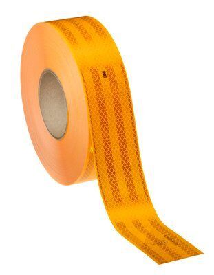 UNIVERSAL TRUCK REFLEKTIF SARI DUZ SERIT SERT YUZEYLER ICIN (55mmX50m) 983-71