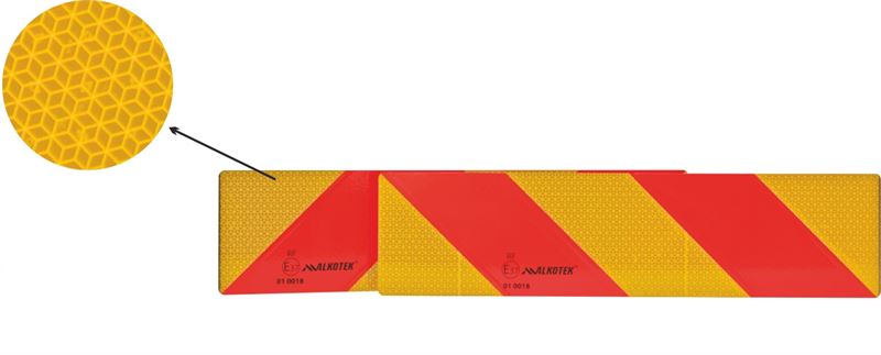 DORSE TRUCK KAMYON DORSE ARKA ISARET REFLEKTORU YAPISTIRICI 56,5CMx13,2CM