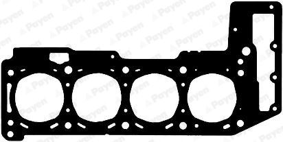 FIAT SILINDIR KAPAK CONTASI DUCATO BOXER JUMPER DAILY FUSO CANTER 3,0 11> (SP=1.2 MM) (F1C)(E6-C-D) 4P10