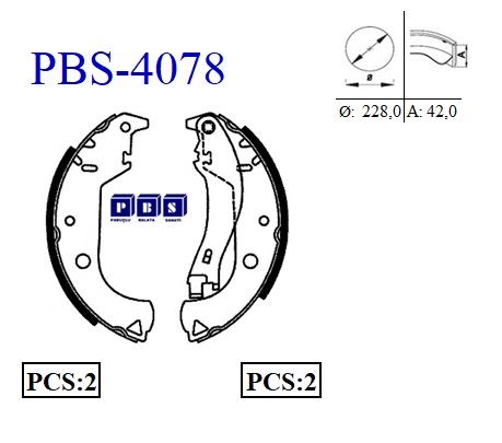 FIAT ARKA FREN BALATASI PABUC MAREA ALBEA PALIO WEEKEND 1,2 / 1,4 / 1,6 / 1,9 96>