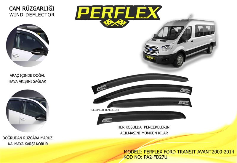 FORD CAM RUZGARLIGI CLASSIC TIP 2 PARCA TRANSIT  00-14
