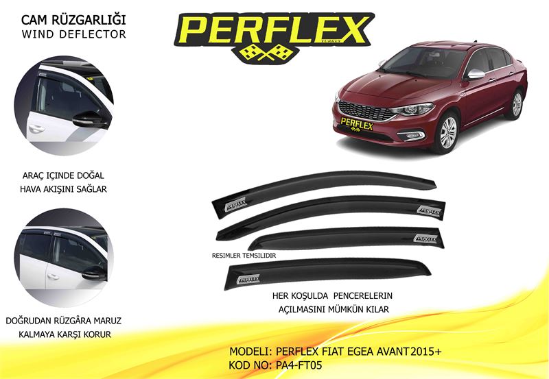 FIAT CAM RUZGARLIGI CLASSIC TIP 4 PARCA EGEA  15>