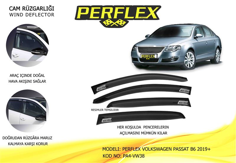 VAG CAM RUZGARLIGI MUGEN TIP 4 PARCA PASSAT B6 2019>