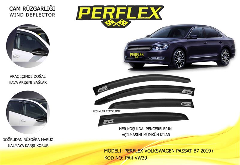 VAG CAM RUZGARLIGI MUGEN TIP 4 PARCA PASSAT B7  2019+