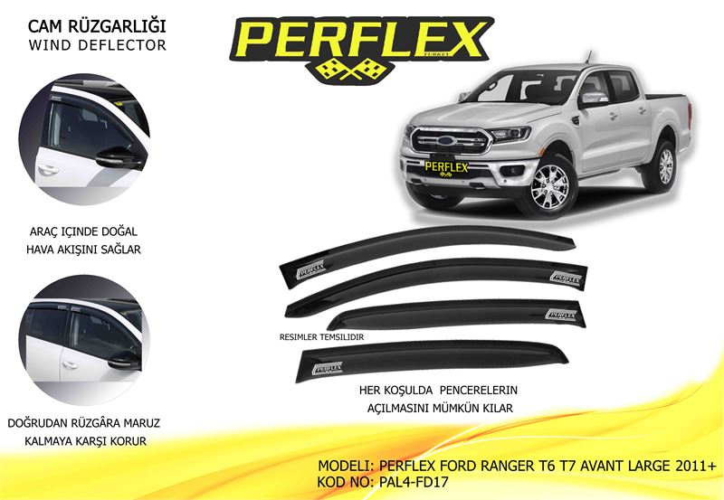 FORD CAM RUZGARLIGI CLASSIC TIP 4 PARCA RANGER TK6 T7  LARGE 11>