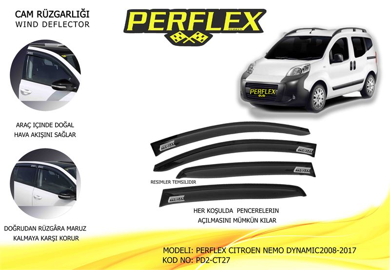 PSA CAM RUZGARLIGI MUGEN TIP 2 PARCA NEMO DYNAMIC 08>17