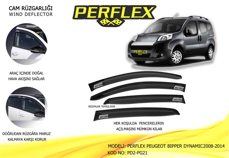 PSA CAM RUZGARLIGI MUGEN TIP 2 PARCA BIPPER DYNAMIC 08>14