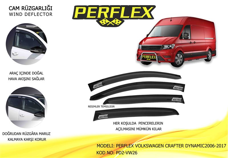 VAG CAM RUZGARLIGI MUGEN TIP 2 PARCA CRAFTER DYNAMIC 06>17