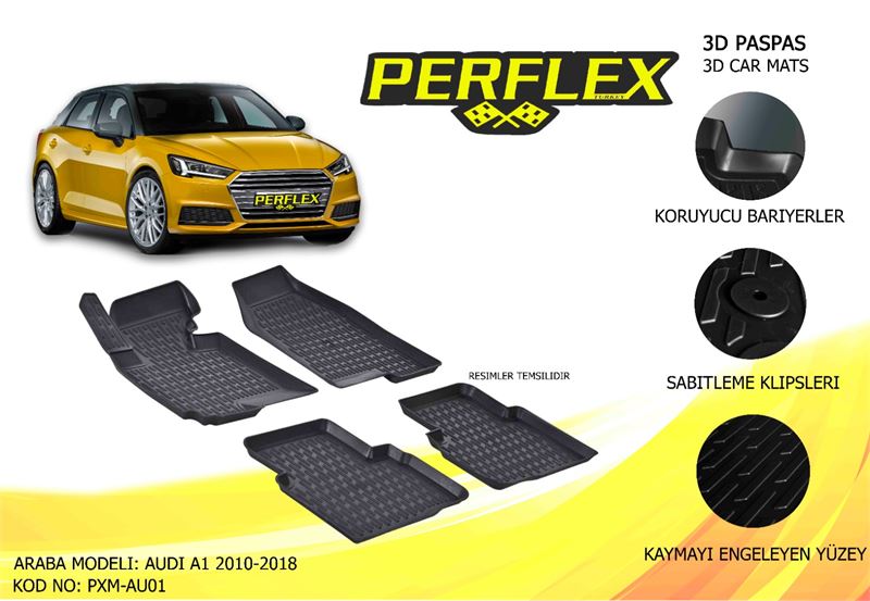 VAG PASPAS 3D HAVUZLU X-MAT A1 10>18