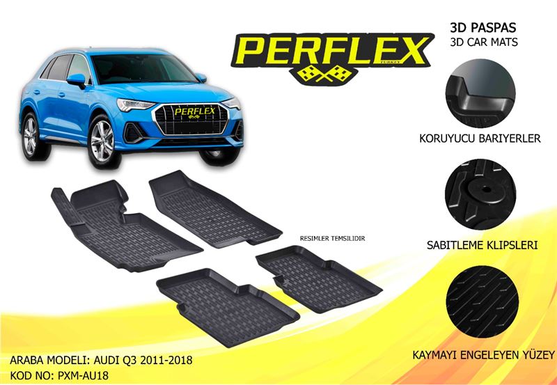 VAG PASPAS 3D HAVUZLU X-MAT Q3 11>18