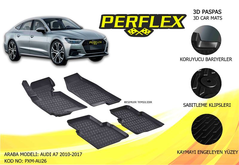 VAG PASPAS 3D HAVUZLU X-MAT A7 10>17