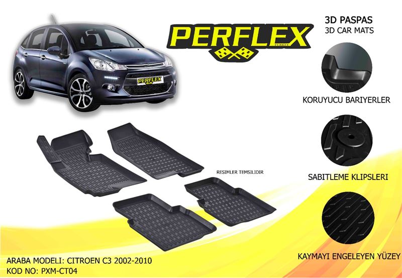 PSA PASPAS 3D HAVUZLU X-MAT C3 02>10