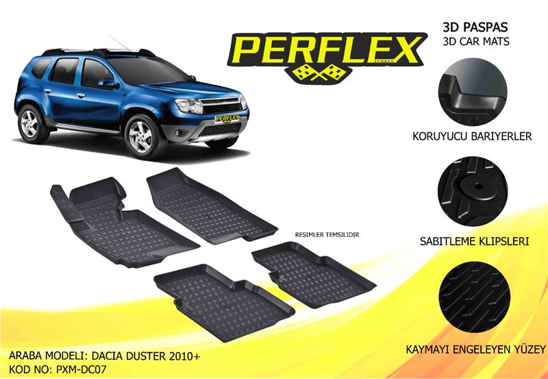 RENAULT PASPAS 3D HAVUZLU X-MAT DUSTER 4X2 2010+