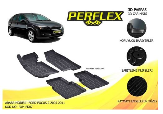 FORD IC PASPAS 3D HAVUZLU X-MAT FOCUS II  05-11