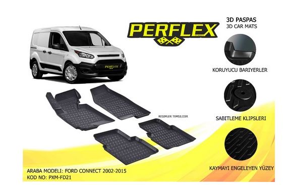 FORD IC PASPAS 3D HAVUZLU X-MAT FUSION 02-11