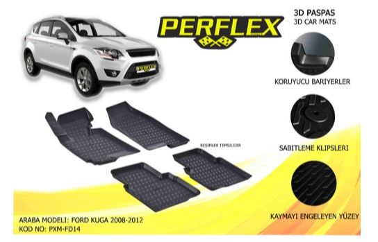 FORD IC PASPAS 3D HAVUZLU X-MAT KUGA I  08-12