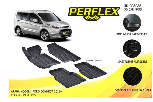 FORD IC PASPAS 3D HAVUZLU X-MAT CONNECT 15>