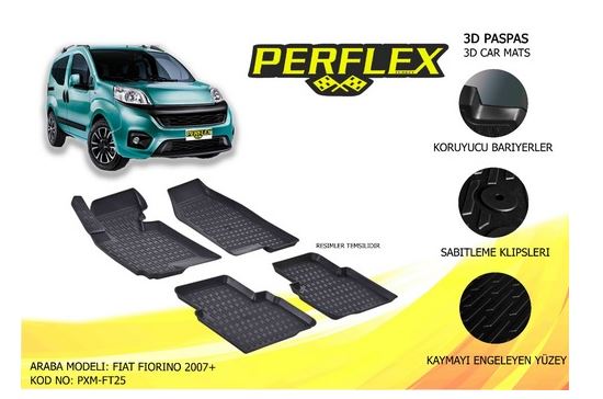 FIAT PASPAS 3D HAVUZLU X-MAT FIORINO 07>