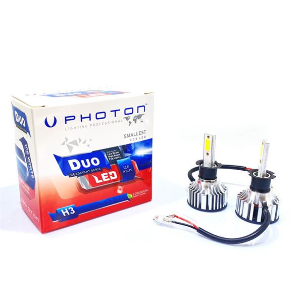 UNIVERSAL DUO H3 12-24V LED HEADLIGHT