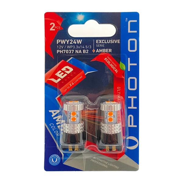 UNIVERSAL PW24W AMBER EXCLUSIVE SERIE (2’LI BLISTER)