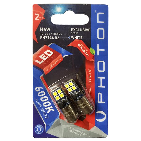 UNIVERSAL H6W 12-24V EXCLUSIVE CANBUS LED (2’LI BLISTER)