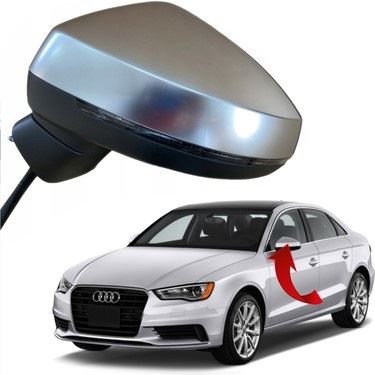VAG AYNA KOMPLE SOL KATLANIR 10 PIN A3 RS3 SEDAN 12>19