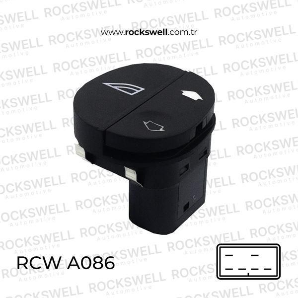 FORD ON CAM ACMA DUGMESI TEKLI SAG CONNECT 02> FIESTA 01>08 FUSION 04> FORD KA (96 08) 6 PIN