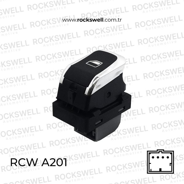 VAG CAM ACMA KAPAMA ANAHTARI YOLCU TARAFI TEKLI AUDI A1 15> A6 11> A7 11> A8 10> Q3 12>