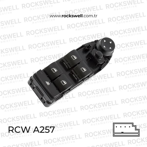 BMW CAM ACMA ANAHTARI SOL DORTLU PERDESIZ KATLANMAZ BMW E60 E61 08 10