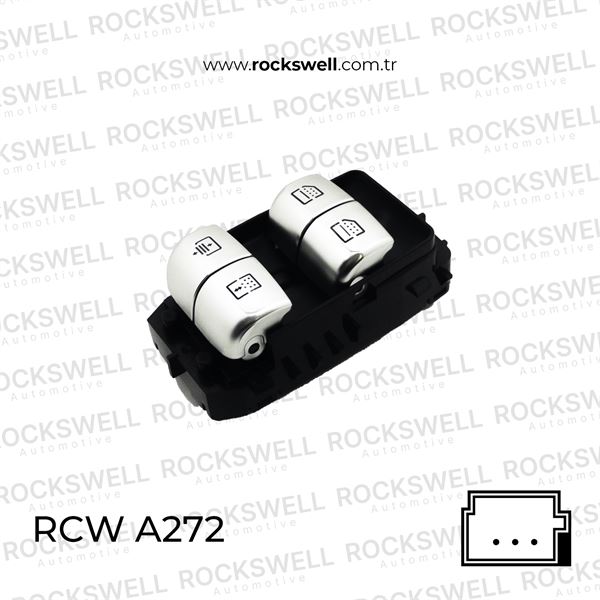 MERCEDES CAM ACMA SALTERI ARKA (DORTLU, KAHVERENGI) S-CLASS W222 13>17