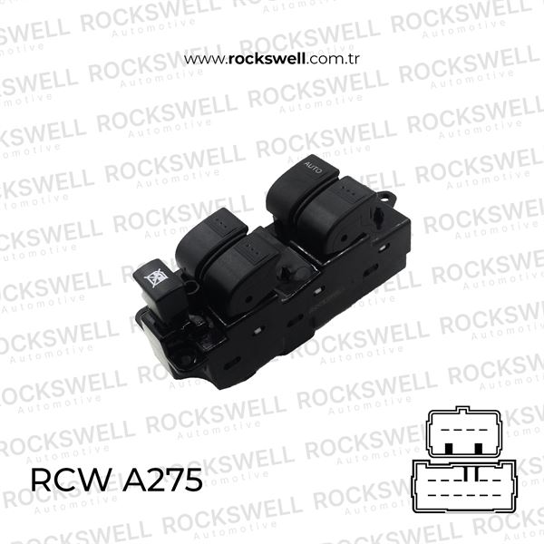 MAZDA CAM ACMA KAPAMA ANAHTARI SOL DORTLU MAZDA 323 99 03 14 PIN