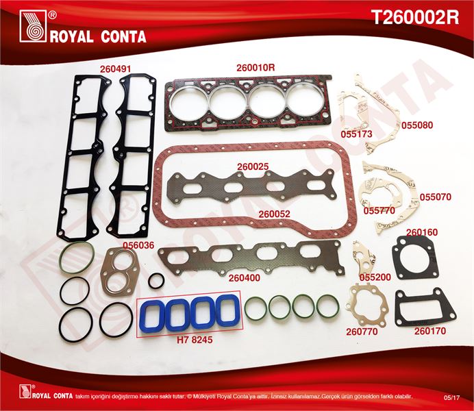 FIAT MOTOR TAKIM CONTASI KECESIZ PALIO MAREA BRAVA 1,6 16V