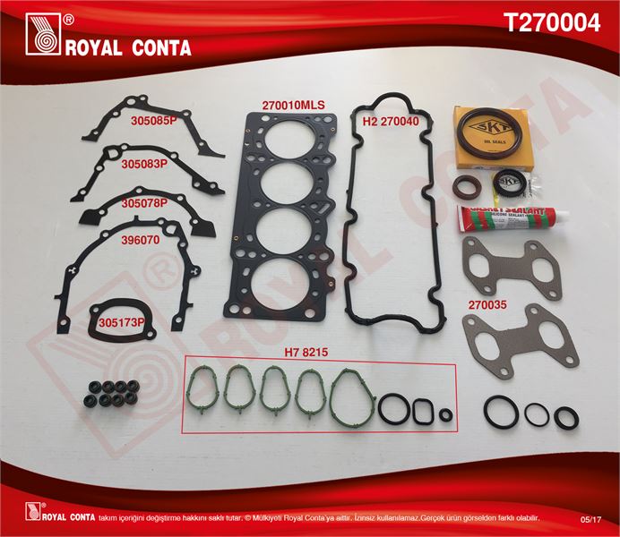 FIAT MOTOR TAKIM CONTA PALIO PUNTO ALBEA DOBLO 1.2 8V 97>