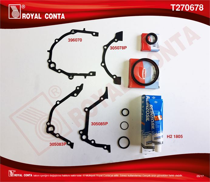 FIAT MOTOR TAKIM CONTASI ALT KECELI PALIO 1,2 8V 60 / 65HP