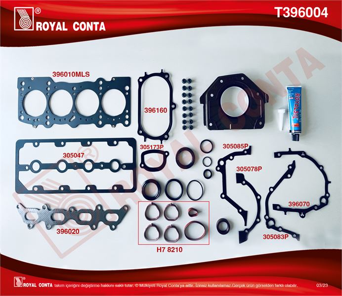 FIAT MOTOR TAKIM CONTA FIAT PALIO ALBEA PUNTO BRAVO MAREA STILO IDEA BRAVA 1.2 16V 98>