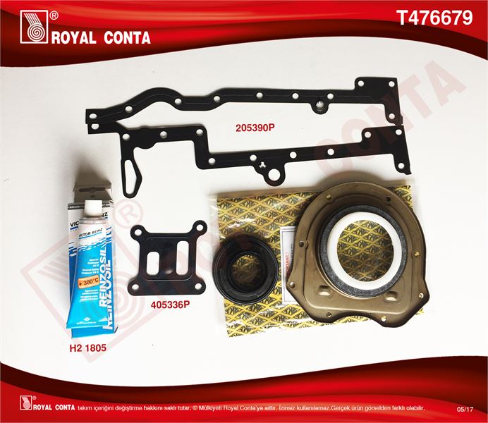 FIAT ALT TAKIM CONTASI (SKT KECELI SUBAP LASTIKSIZ) S,K,C HARIC BOXER III JUMPER III 06> 22DT PUMA (2,2HD