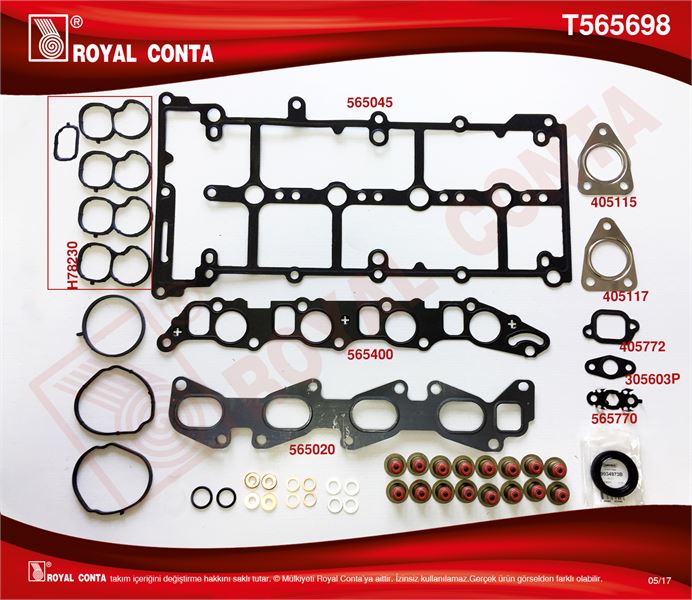 FIAT MOTOR UST TAKIM CONTA FIAT 500L BRAVO II DOBLO PUNTO IDEA LINEA PRATICO SEDICI 1.6 MJET 10> FREEMONT