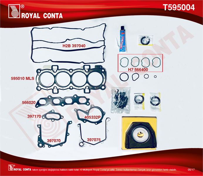 FORD MOTOR TAKIM CONTA (SKT KECELI+SUBAP LASTIKLI) S,K,C DAHIL FOCUS II 03>07 FOCUS II C MAX 04>07 1,6 ZE