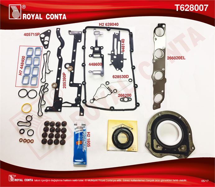 FORD MOTOR TAKIM CONTA (ALT / UST FULL) SKT KECELI (SIVI CONTASIZ SKC SIZ)BOXER III JUMPER III 06> C81 11