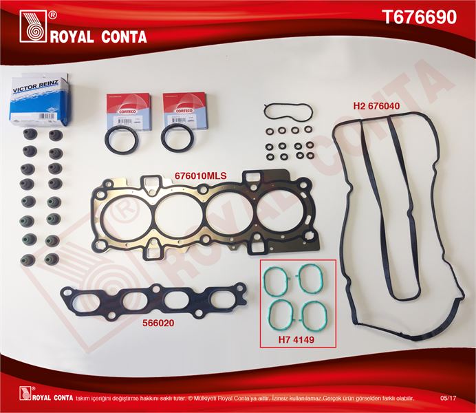 FORD MOTOR UST TAKIM CONTASI FOCUS III 11> C-MAX 14> MONDEO 07>14 1.6 TI ZETEC