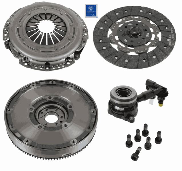 FORD DEBRIYAJ SETI (BASKI+BALATA+VOLAN+BILYA) 4’LU KIT  REPSET DMF FOCUS III CB8 11>14 1.6 TDCI FOCUS III