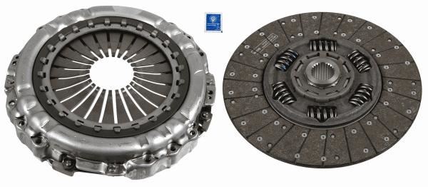 RENAULT TRUCK DEBRIYAJ SETI BASKI BALATA 430 MM RENAULT VOLVO OTOMATIK RULMANSIZ SET