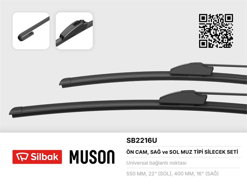 KIA SILECEK SUPURGESI 550 / 400mm CHERY TIGGO 7 PRO 23>