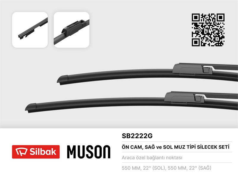 VAG SILECEK SUPURGESI 550 / 550mm (MUZ TIP) AUDI A6 04 / 05>