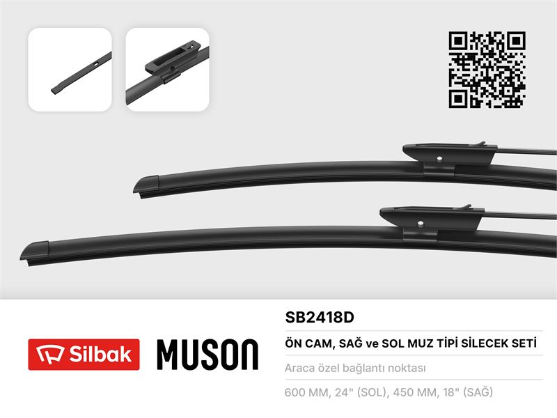 RENAULT SILECEK SUPURGESI 600 / 450mm (MUZ TIP) MEGANE II 01 / 06