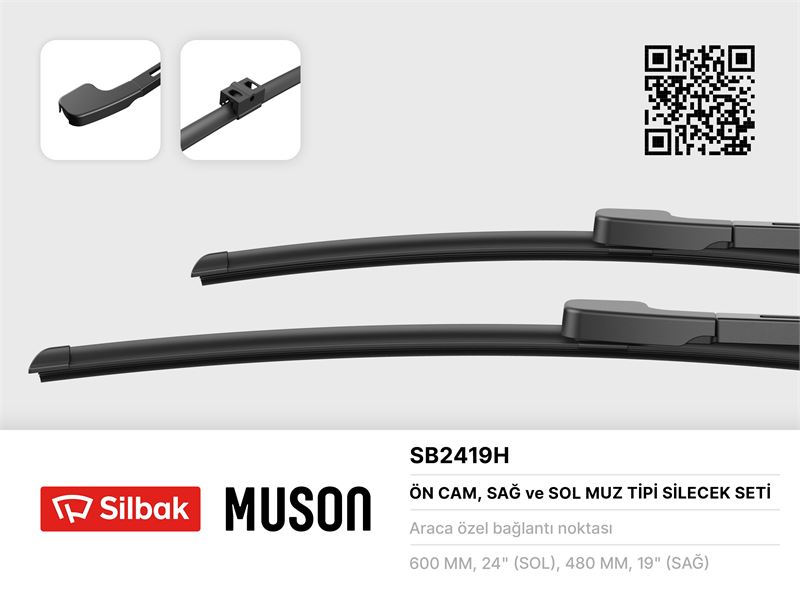 BMW SILECEK SUPURGESI 600 / 480mm BMW 3 SERISI SEDAN E90 TOURING E91 03 / 05
