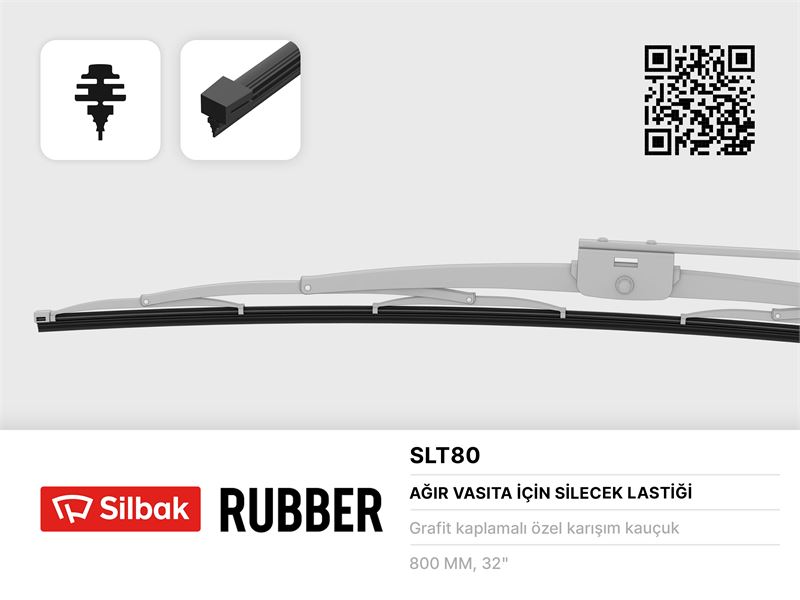 UNIVERSAL TRUCK SILECEK LASTIGI 800mm OTOBUS TIPI